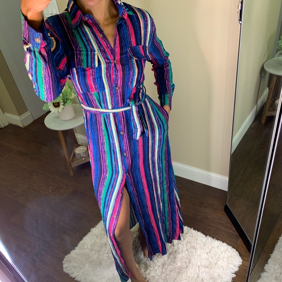 Button down midi duster - Picture 5 of 8